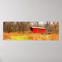 Sugar Creek Covered Bridge Print