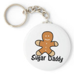 Sugar Daddy Gingerbread Man Key Chain