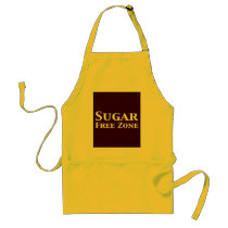 Sugar Free Zone Gifts Apron