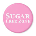Sugar Free Zone Gifts magnets