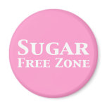 Sugar Free Zone Gifts magnets