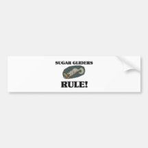 SUGAR GLIDERS Rule! Bumper Stickers