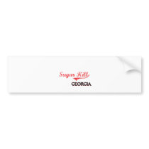 Sugar Hill Georgia City Classic Bumper Sticker