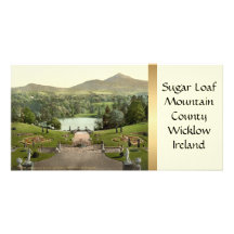 Sugar Loaf Mountain, County Wicklow, Ireland Photo Card Template