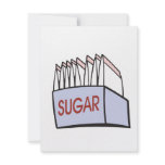 sugar packets custom announcements