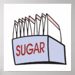 sugar packets poster