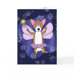 Sugar Plum Corgi Christmas Greeting Cards