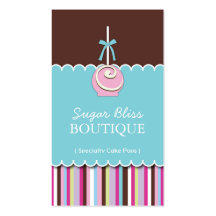 Sugar Pops Business Cards