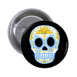 Sugar Skull Button