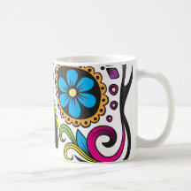 Sugar Skull Coffee Mugs