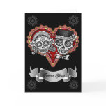 Sugar Skull Couple Cards - Add your own text