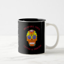 sugar skull deva, dy weiss, dolch rose 1 haferl