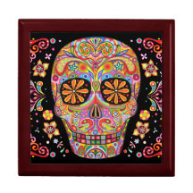Sugar Skull Gift Box Day of the Dead