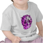 SUGAR SKULL IN VINES PRINT T SHIRTS