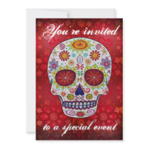Sugar Skull Invitation