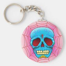 Sugar Skull Key Chain