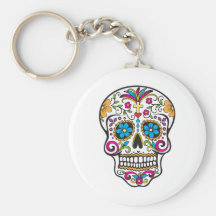 Sugar Skull Key Chain
