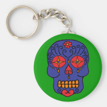 Sugar Skull Key Chains