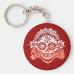 Sugar Skull Lady Keychain - La Catrina