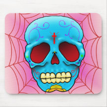 Sugar Skull Mouse Mat