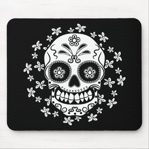 Sugar Skull Mouse Pad
