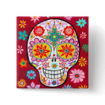 Sugar Skull Pin