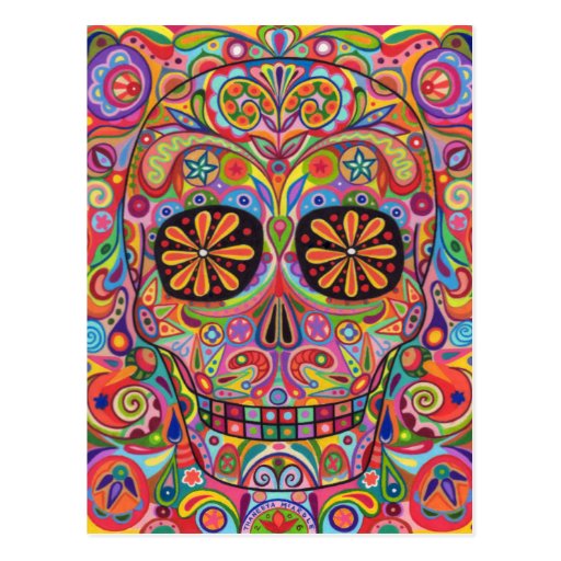 Sugar Skull Postcard