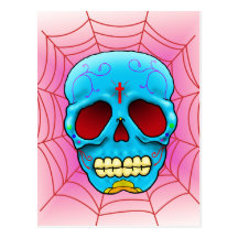 Sugar Skull Postcard