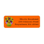 Sugar Skull Return Address Labels