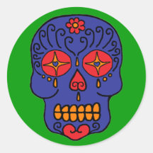 Sugar Skull Sticker