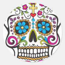 Sugar Skull Stickers