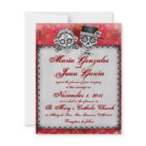 Sugar Skull Wedding Invitations