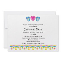 Sugar Skulls Invitation Card - customized