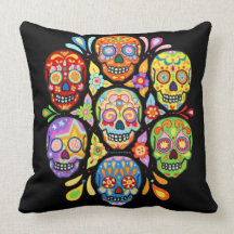 Sugar Skulls Pillow