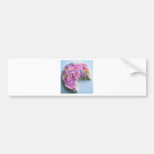 Sugar sprinkle cookie bumper stickers
