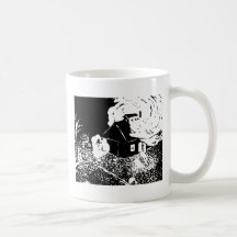 Sugarhouse at Night Mug