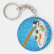 Suhsi Platter Key Chain