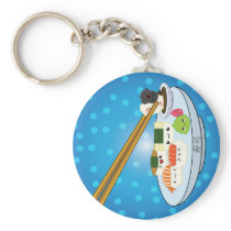 Suhsi Platter Key Chain