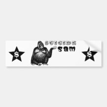 Suicide Gorilla Bumpersticker Bumper Stickers