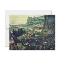 Suicide Of Saul By Bruegel D. Ä. Pieter (Best Qual Personalized Invitation