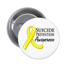 Suicide Prevention Awareness Ribbon Button