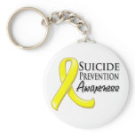 Suicide Prevention Awareness Ribbon keychains