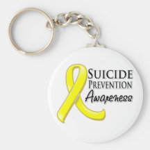 Suicide Prevention Awareness Ribbon Keychains