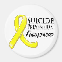 Suicide Prevention Awareness Ribbon Refrigerator Magnets