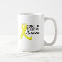 Suicide Prevention Awareness Ribbon Mugs