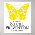 Suicide Prevention Butterfly posters