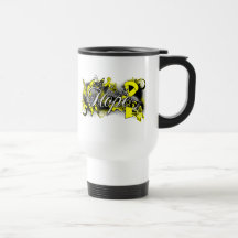 Suicide Prevention Hope Garden Ribbon Coffee Mug