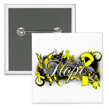 Suicide Prevention Hope Garden Ribbon Pins