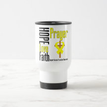 Suicide Prevention Hope Love Faith Prayer Coffee Mug