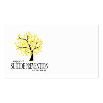 Suicide Prevention Tree Business Cards
